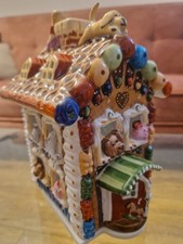 Grande Maison poupée Villeroy & Boch X-mas Germany Photophore Noël 