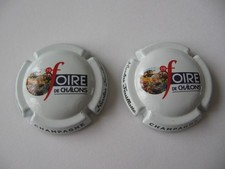 Lot de 2 Capsules 79ème Foire de Châlons - Nicolas Feuillatte -