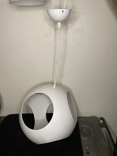 Lampe suspension métal style psychédélique 