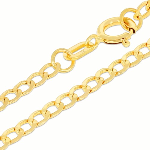 10k jaune 2mm italien - 10k,