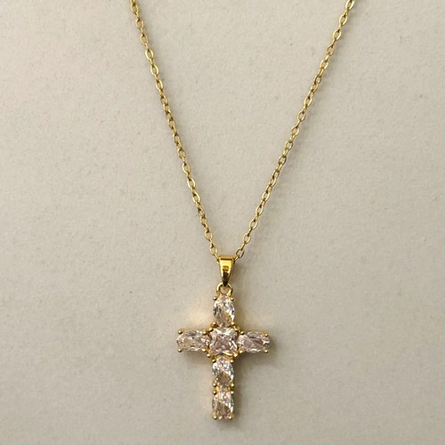 Collier croix avec - croix,