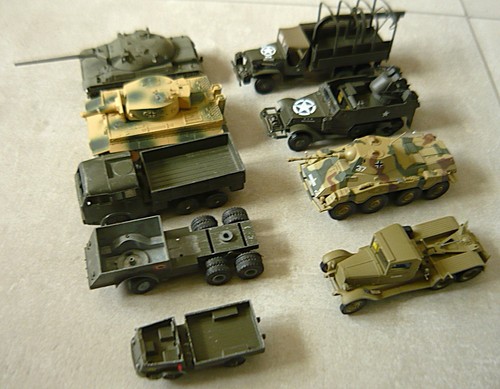 Lot véhicules militaires - , ww2