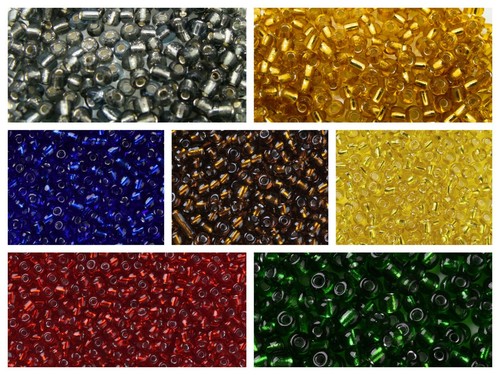 Rocaille 4mm couleur au - gr,