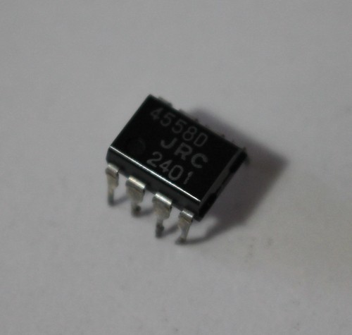 Puce jrc4558d 1982 chip - jrc4558d,