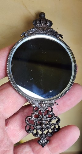 Miroir main pour soirée - miroir,