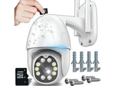 Caméra Extérieure Rotative