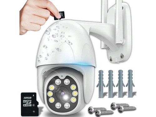 Caméra extérieure rotative - extérieure,