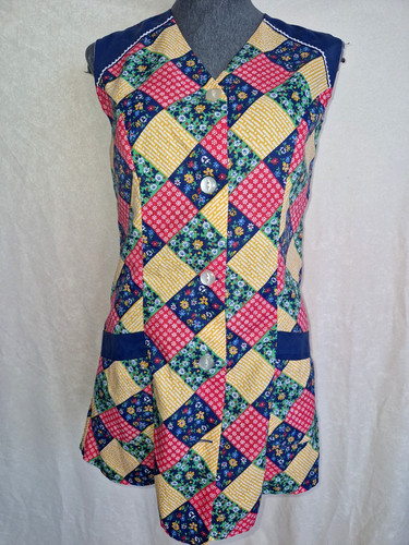 Nylon dederon smock apron - dederon,