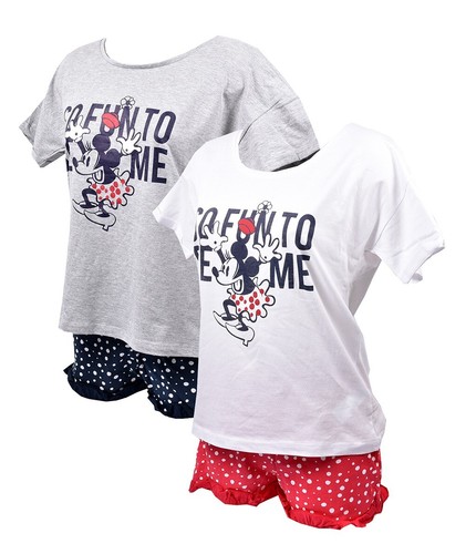 Pyjama femme minnie coton - femme,