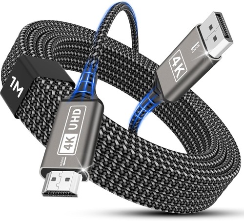 Câble displayport hdmi uhd - câble,