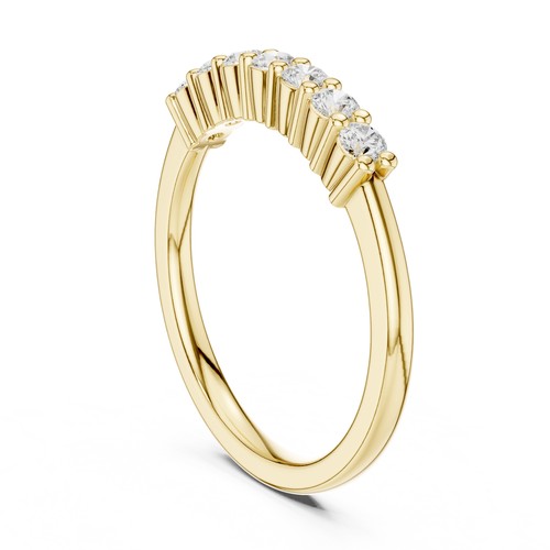 Bague carats et - or, 14
