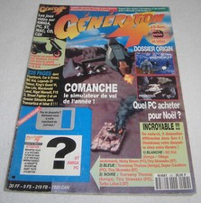 Magazine Generation 4 [n°50 Déc 92] Amiga 500 Atari ST PC Comanche BC Kid *JRF