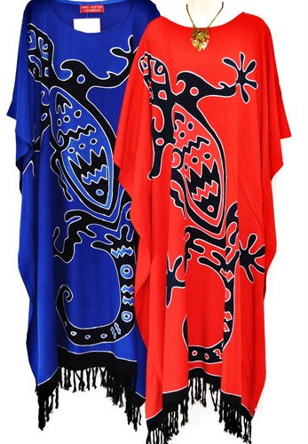 Gecko souple robe caftan - gecko, maxi