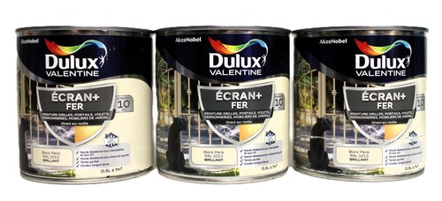 Lot peinture fer dulux - peinture,