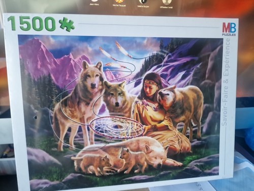 Puzzle 1500 pièces neuf - mb, pièces-