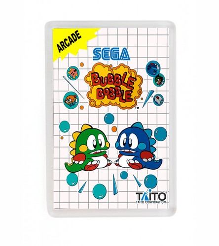 Bubble bobble fridge magnet - bubble,