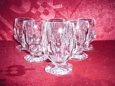 6 Verres À Cristal Nobles