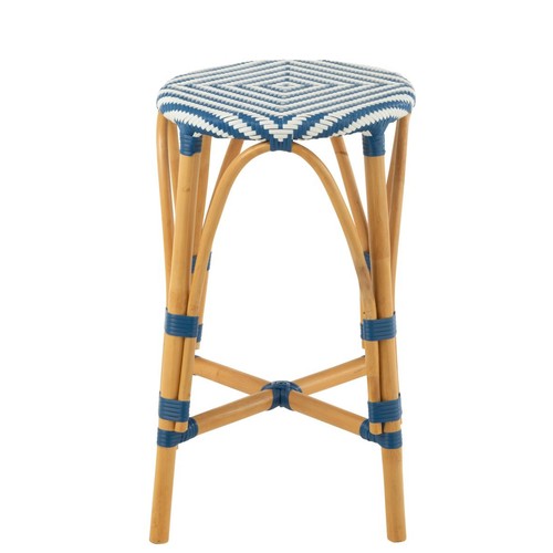 Tabouret bar rotin - tabouret, en