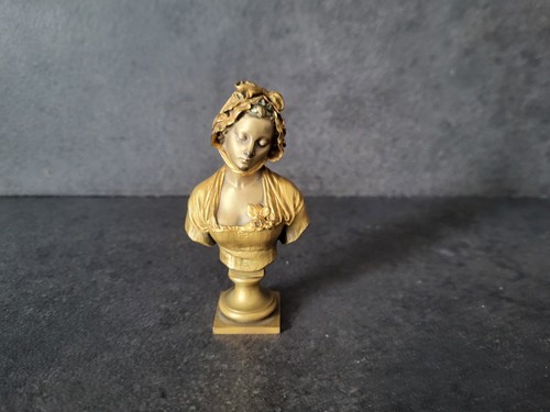 Ancien petit buste femme - buste, en