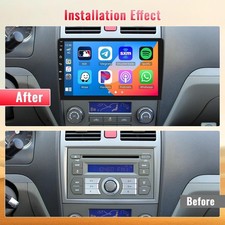 Carplay Qualcomm Snapdragon 8-Core 4+64G, Autoradio 2 Din, 10", A4134