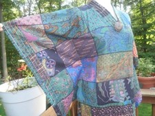 Vintage Kimono Style Print Top
