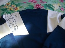 sweat adidas blanc et bleu taille S état irréprochable