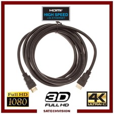 Cordon câble HDMI mâle / mâle connecteur plaqué Or 3 m Full HD 3D Ultra HD