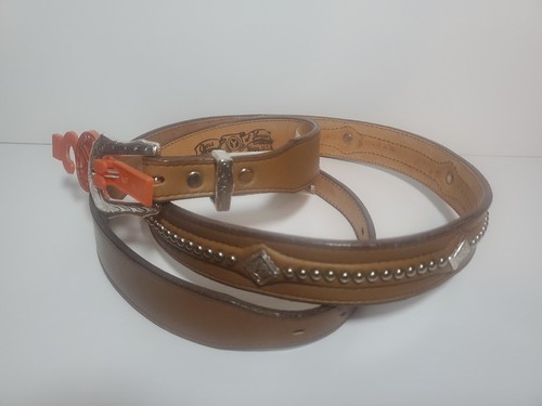 Circle yoakum western belt - y,