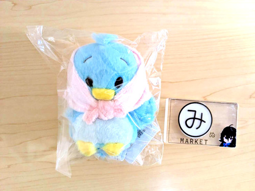 Peluche oiseau bleu japon - peluche,