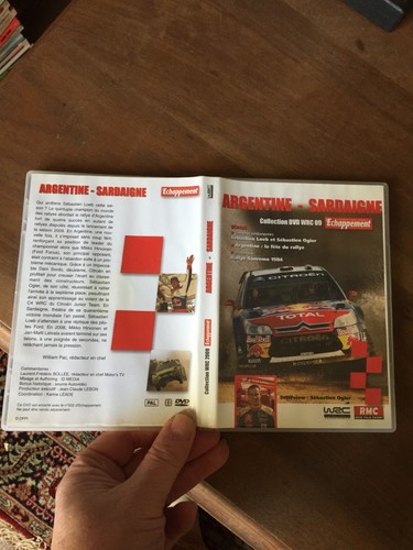 Dvd automobile rallye - dvd,