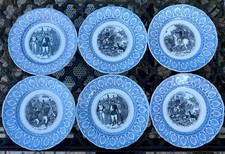 6 ASSIETTES DESSERT POTERIE