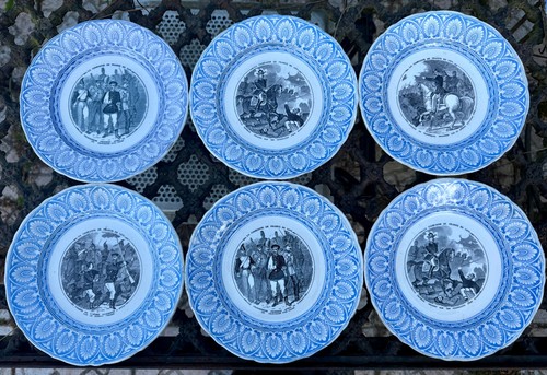 Assiettes dessert poterie - 6,