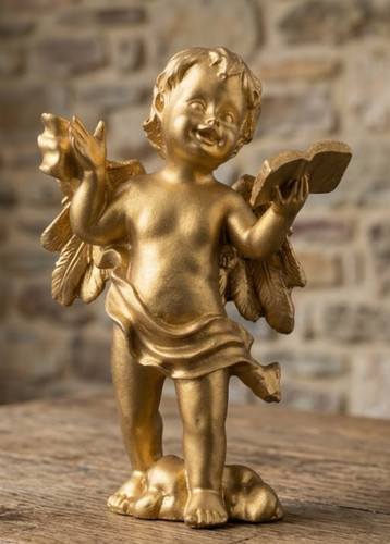 Petite statuette ange lisant - petite,