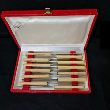 Coffret de 12 couteaux lames