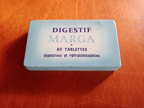 Boite métallique digestif - boite, "digestif