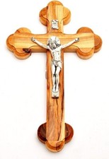 Croix en bois d'olivier