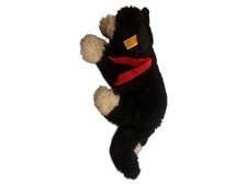 Steiff Peluche Chat Noir/Blanc