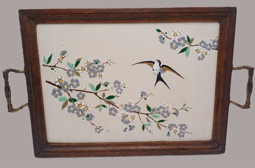 Plateau decor art nouveau - plateau,