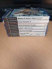 Lot de 7 jeux playstation 2