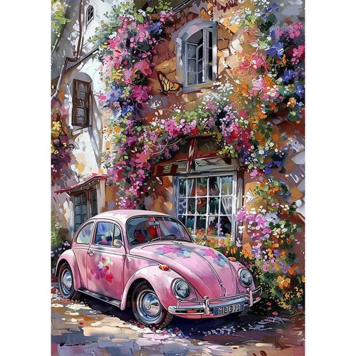 Voiture peinture diamant - voiture,