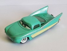 Voiture Flo Disney Cars 1 – Métal 1/55 – Pixar Mattel – Très Bon État – Diecast