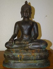 bouddha en bronze , 37 cm