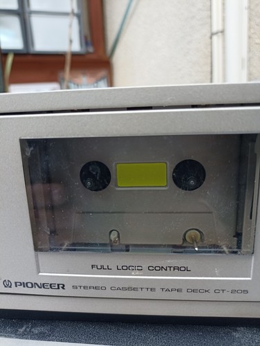 Pioneer tape deck 205 ne - ct-205, hs