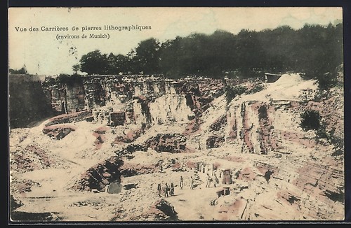Carte postale solnhofen - carte,