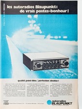 BLAUPUNKT vintage Print Ad !! " Good Car Radio "