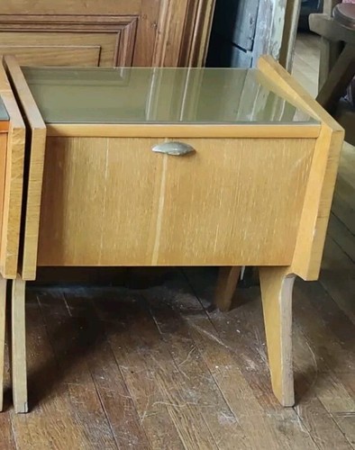 Ancien chevet table nuit - chevet, de