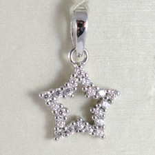 Pendentif Or Blanc 750 18K