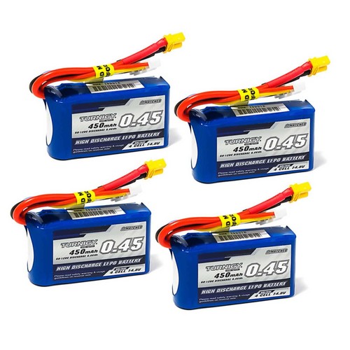 4pcs turnigy 450mah 8v - 4pcs, 14.8v