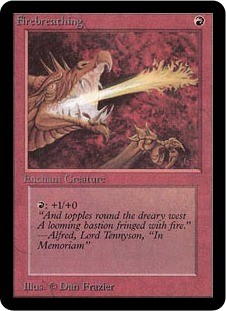 Magic mtg firebreathing - mtg,