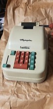 Magnifique et ancienne machine à calculer olympia werke année 1950
